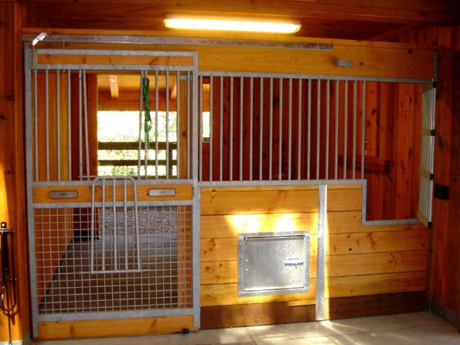 Double-Hinged Window Grill  RAMM Horse Fencing & Stalls